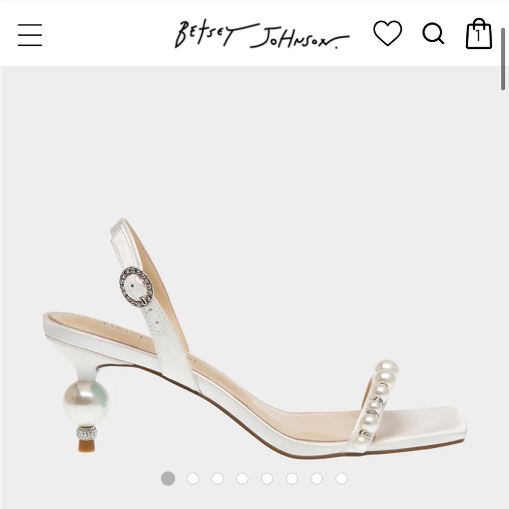 Elegant Ivory Women's Pearl Heels